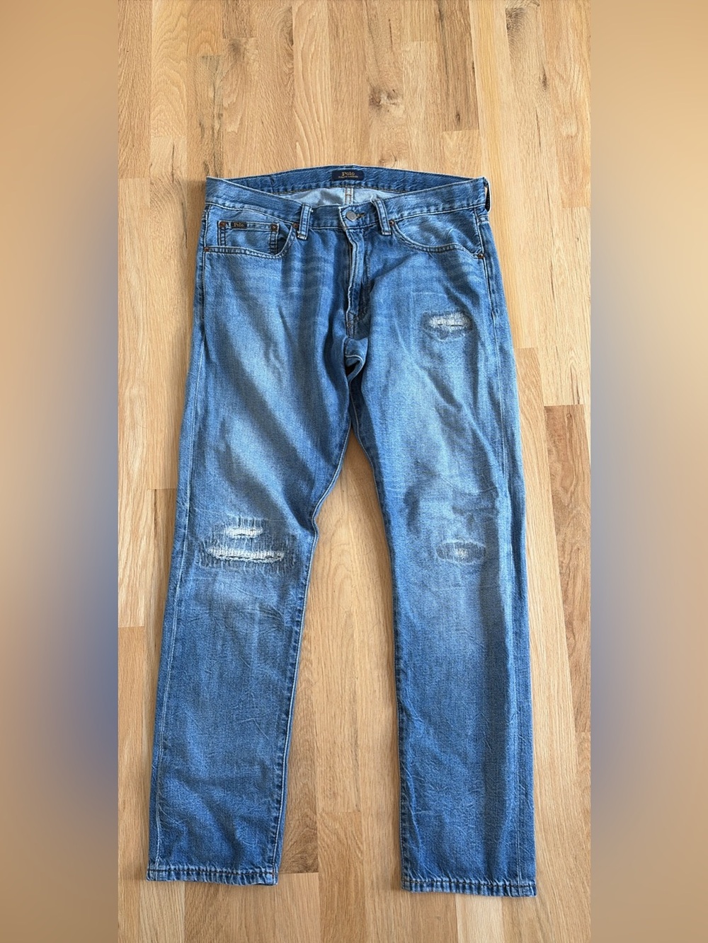 Ralph Lauren Light Blue Slim Straight Jeans